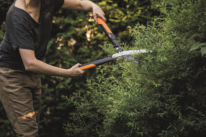 PowerGear X Hedge Shear HSX92, Non-Stick Coating, Steel Blades, Length: 63 cm, Black/Orange, 1023631
