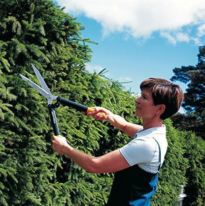 PowerGear X Hedge Shear HSX92, Non-Stick Coating, Steel Blades, Length: 63 cm, Black/Orange, 1023631