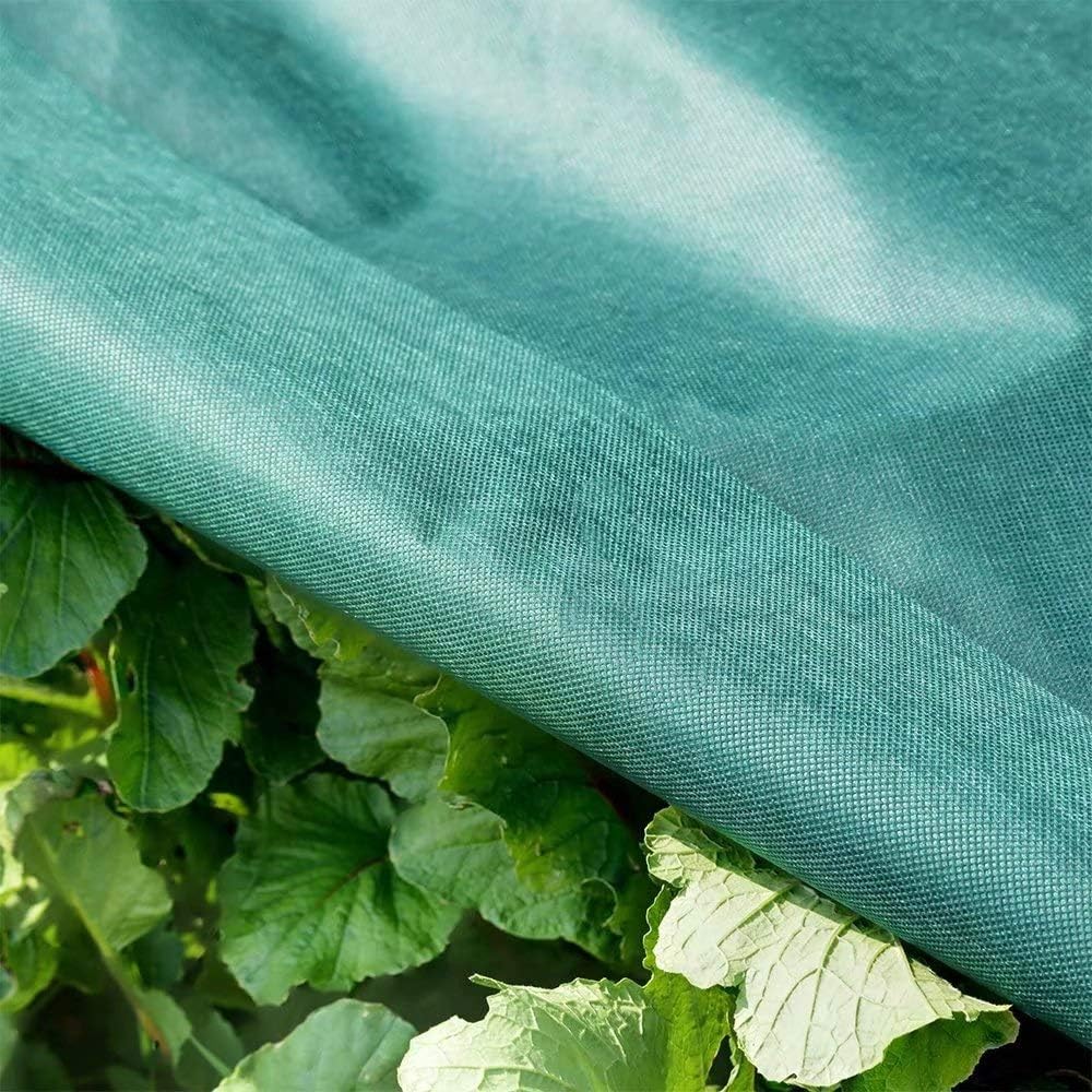 Floating Row Covers 7'x25' 0.55oz Plant Frost Blanket for Cold Weather Protection&Season Extension,Dark Green