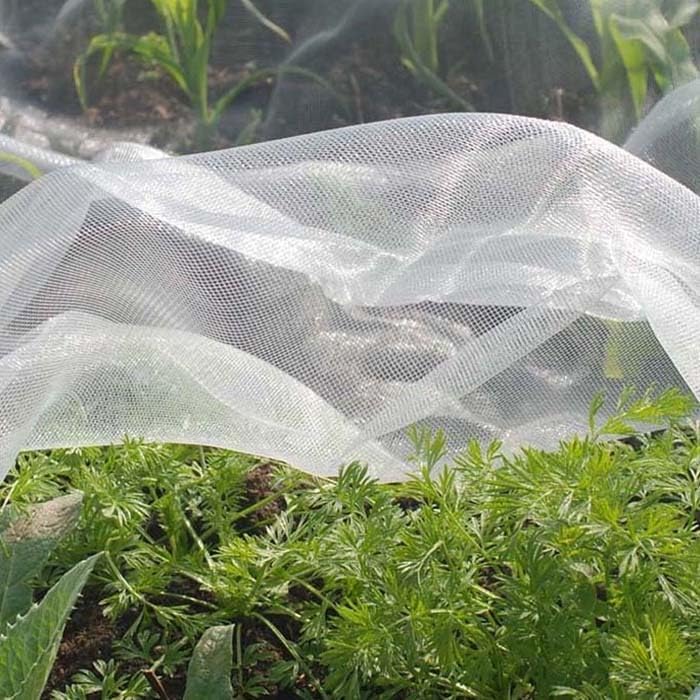 Garden Mesh Netting Kit, 10 * 33ft Ultra Fine Netting with 6pcs Garden Hoops for Raised Beds, Plants Cover Net for Vegetable Fruit, Animals Barrier Protection Greenhouse Row Cover