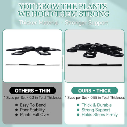 8PCS Plant Stem Support, Monstera Plant Support Clips for Indoor Plants