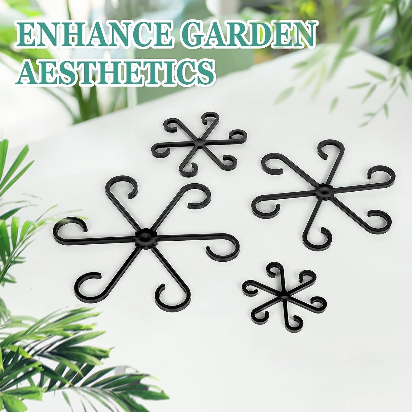 8PCS Plant Stem Support, Monstera Plant Support Clips for Indoor Plants