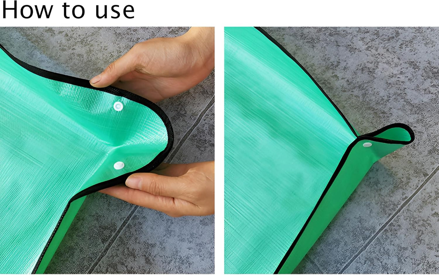 39.4" x 39.4" Large Plant Repotting Mat for Indoor Plants, Portable and Foldable Gardening mat, Waterproof Transplanting Potting Mat Gardening Tools Gifts for Gardener
