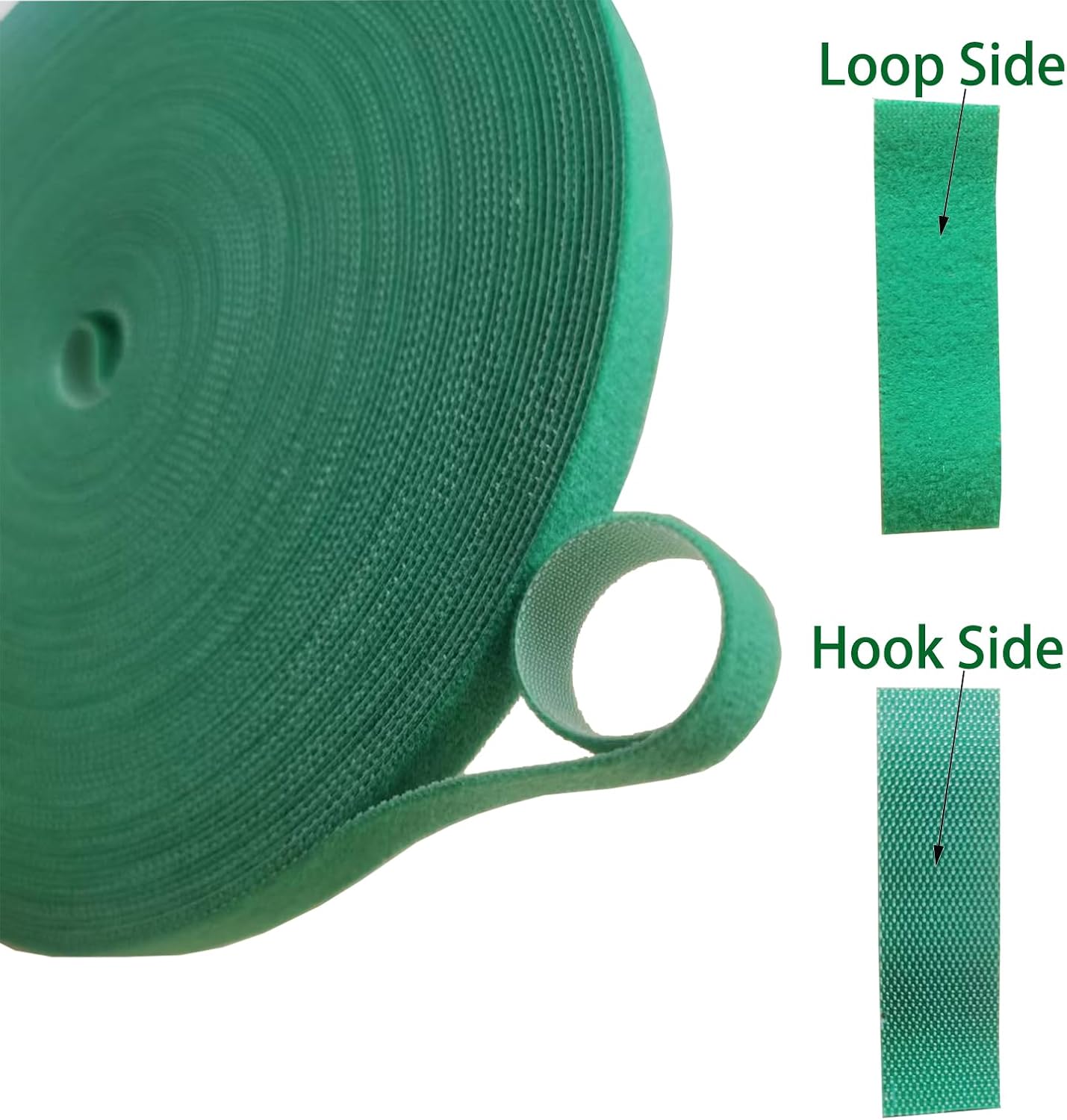Plant Tape for Supporting Plants - 1/2" x 66ft Reusable Soft Garden Tie