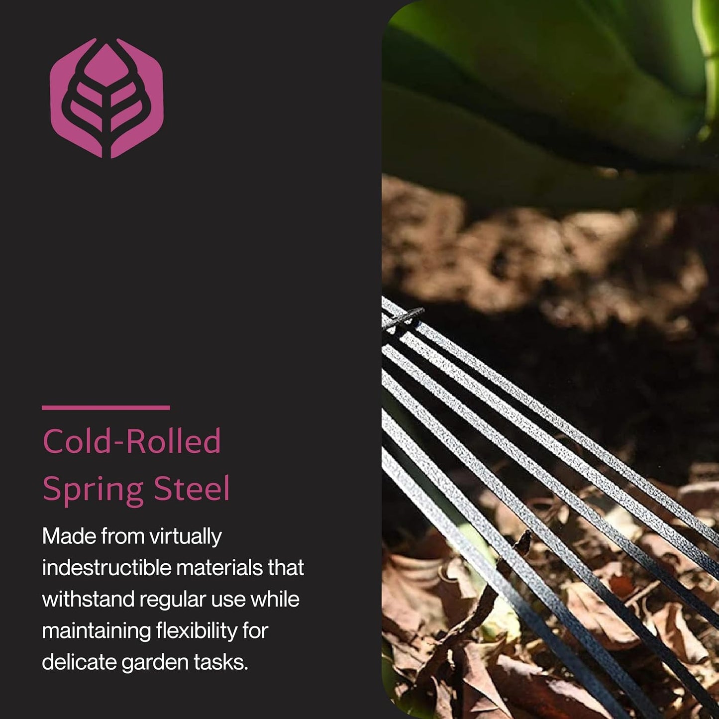 Terra Tiller Hand Cultivator, Rust-Resistant, ITT-4T