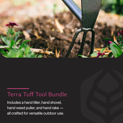 Terra Tiller Hand Cultivator, Rust-Resistant, ITT-4T
