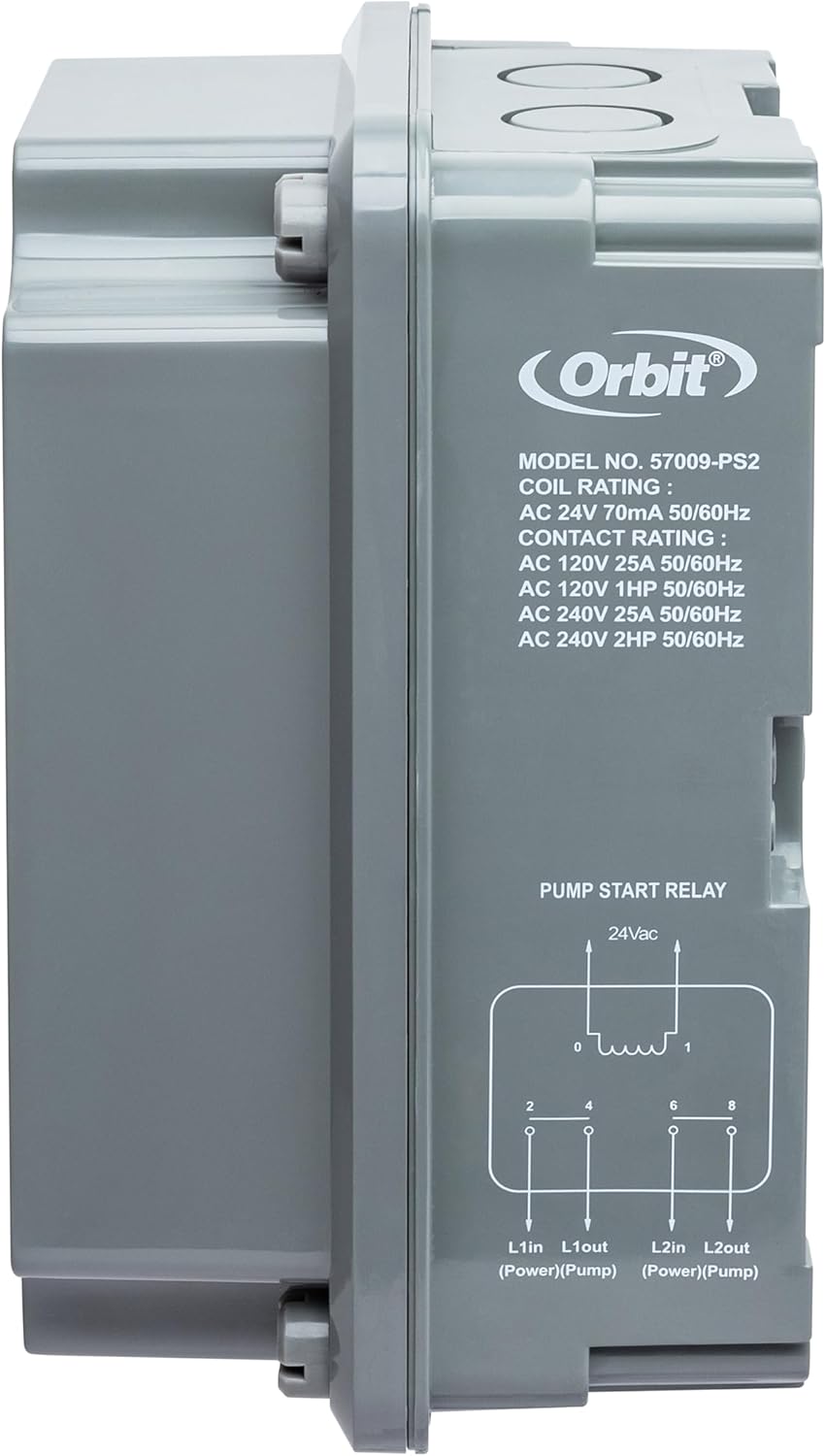 2 HP Irrigation Pump Start Relay for Sprinkler Controllers - 57009
