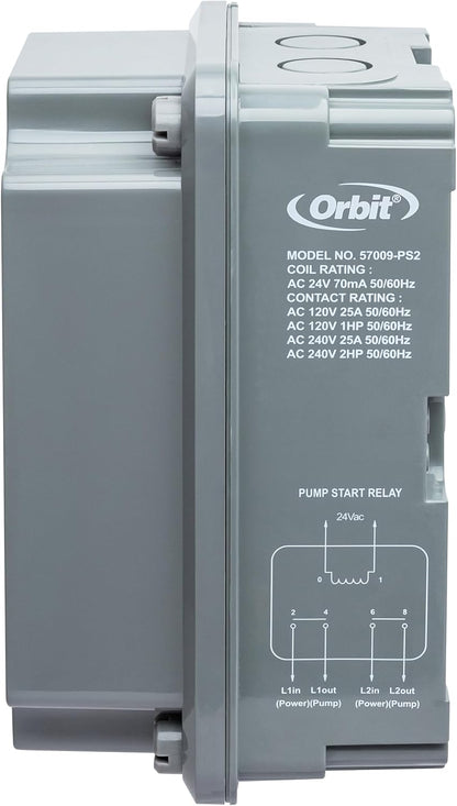 2 HP Irrigation Pump Start Relay for Sprinkler Controllers - 57009