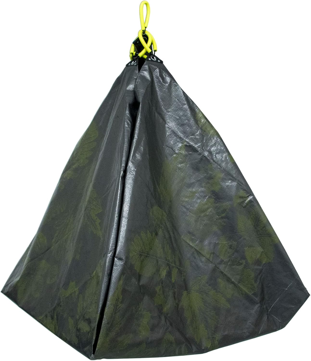Home & Garden 31586 Clean-Up Canvas Super Duty Tarp with Interlocking Handles of 300 lb Capacity for Garden and Yard Waste