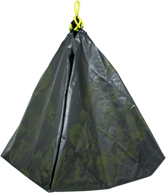 Home & Garden 31586 Clean-Up Canvas Super Duty Tarp with Interlocking Handles of 300 lb Capacity for Garden and Yard Waste