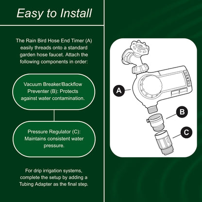 1ZEHTMR Professional Irrigation Controller