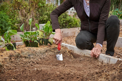 Premium Stainless Steel ComfortGEL Garden Trowel – 13-1/2-Inch Heavy-Duty Hand Trowel for Digging, Planting & Transplanting