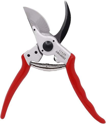 QZ411 Narrow Head Professional Pruner, 1-Inch Cut, 8.25-Inch Long