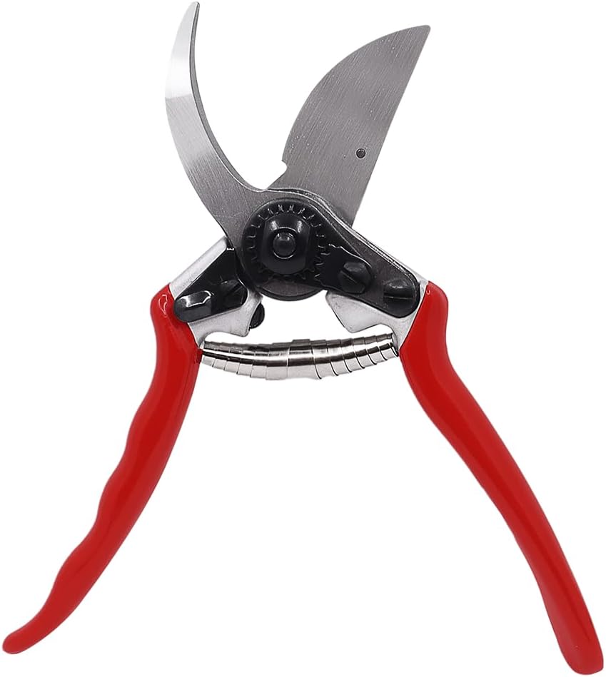 QZ411 Narrow Head Professional Pruner, 1-Inch Cut, 8.25-Inch Long
