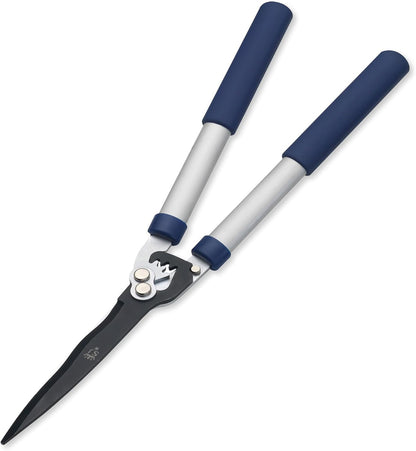 Razorsharp Telescopic Hedge Shears, Adjustable Length, Carbon Steel Blades, Ergonomic Handles for Comfortable Pruning