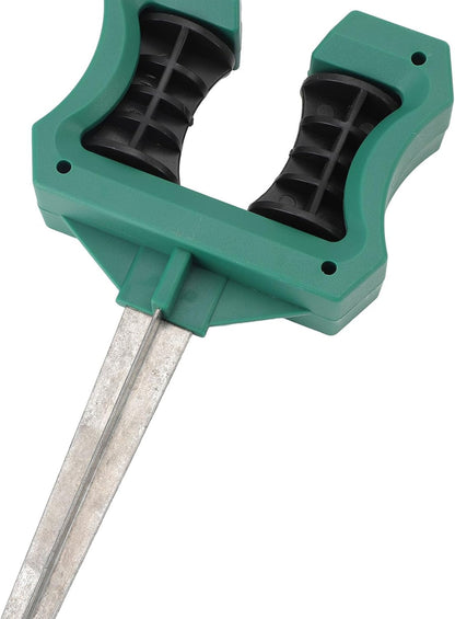 10 Inch Garden Hose Guide Spike, Rain Proof Garden Hose Guides Spike Roller Reel Lawn Hose Support Spike for Lawn, No Assembly, Seamlessly Blends with Yard