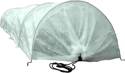 L836 Fleece Tunnel Plant Row Cover, 10-Feet, Green