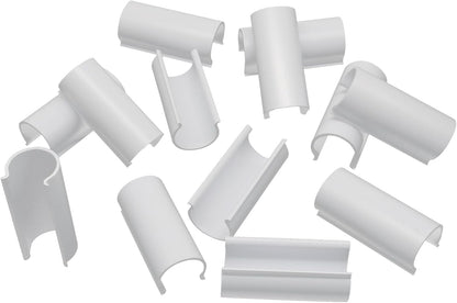 PVC Pipe Clips, 2.4 Inch, fit 3/4 Inch Pipe