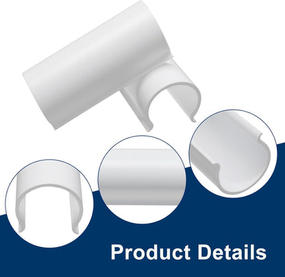 PVC Pipe Clips, 2.4 Inch, fit 3/4 Inch Pipe