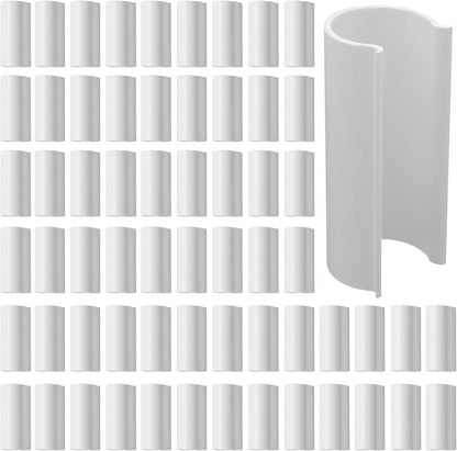 PVC Pipe Clips, 2.4 Inch, fit 3/4 Inch Pipe