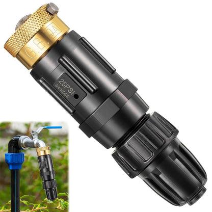 1 PC 25PSI Drip Irrigation Faucet Adapter Kit 1/2" Tubing to 3/4" Faucet