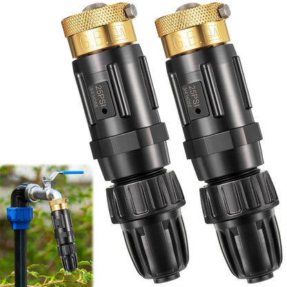 1 PC 25PSI Drip Irrigation Faucet Adapter Kit 1/2" Tubing to 3/4" Faucet