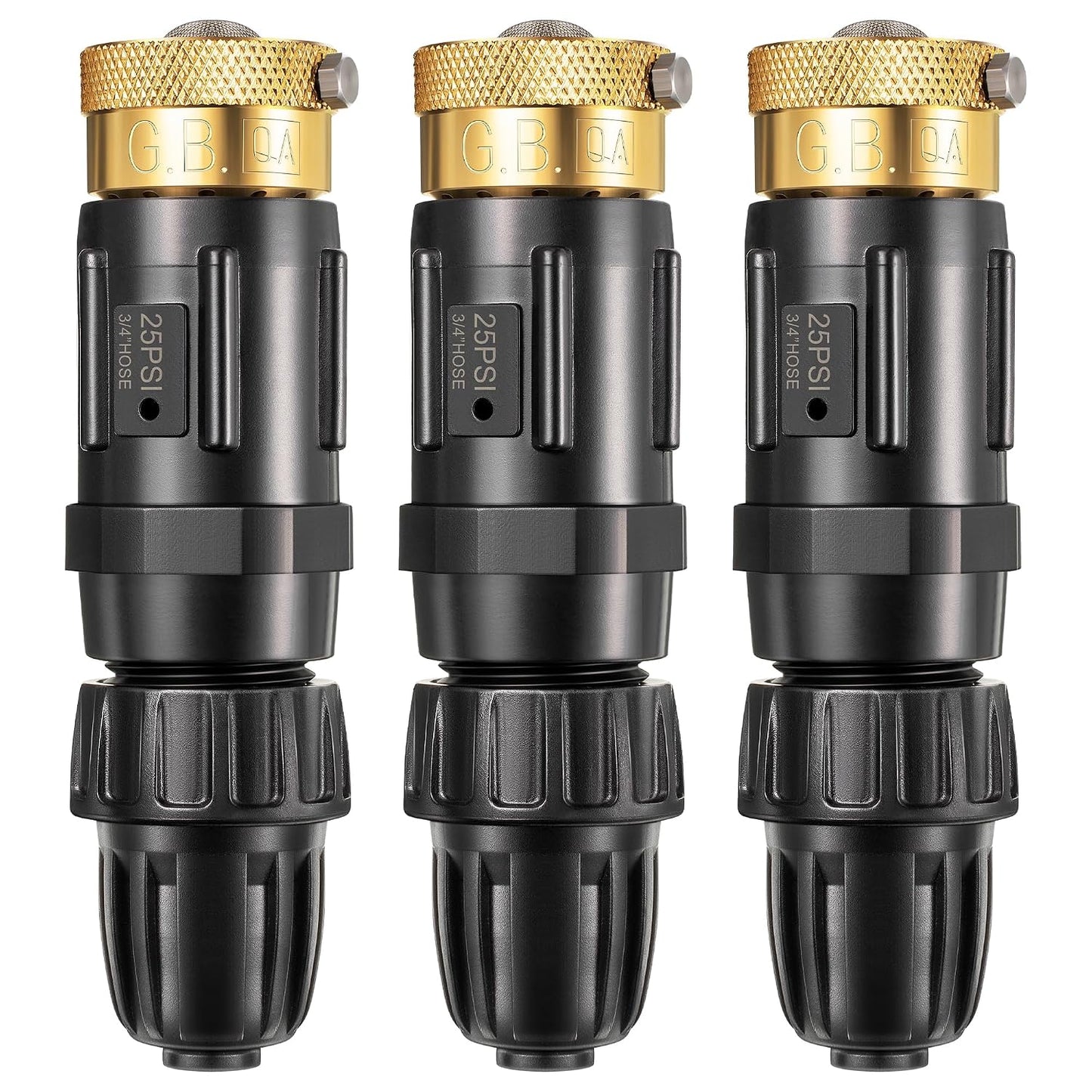 1 PC 25PSI Drip Irrigation Faucet Adapter Kit 1/2" Tubing to 3/4" Faucet