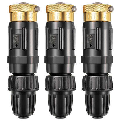 1 PC 25PSI Drip Irrigation Faucet Adapter Kit 1/2" Tubing to 3/4" Faucet
