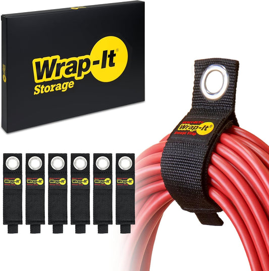 Heavy-Duty Straps, 10-inch (6 Pack)