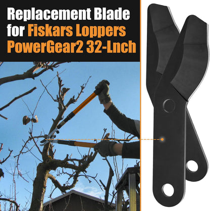 Steel Lopper Blade Fit for Fiskars PowerGear 25"/31" & PowerGear 2 27"/32"