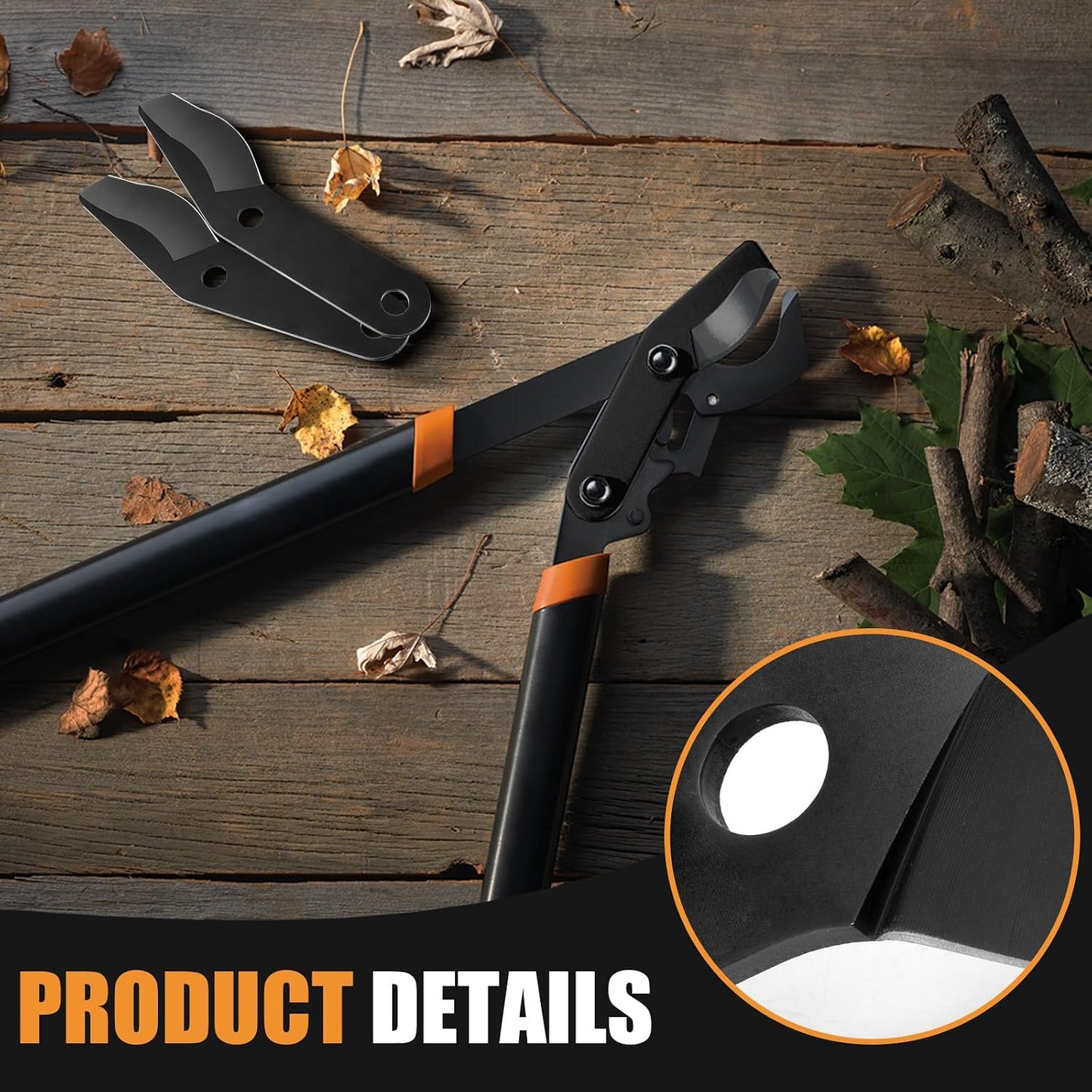 Steel Lopper Blade Fit for Fiskars PowerGear 25"/31" & PowerGear 2 27"/32"