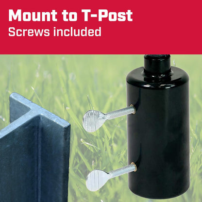 4984 T-Post Impact Sprinkler, 360-Degree Coverage up to 85 Ft