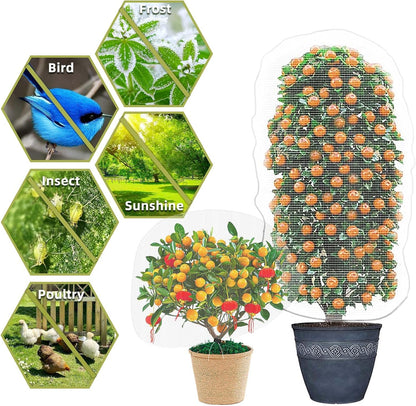 Trellis Netting, Heavy-Duty Garden Plant Trellis Netting for Climbing Plants, Outdoor Indoor Grow Net for Beans Tomatoes Peas Pumpkin Flowers, 6x30ft, 1 Pack