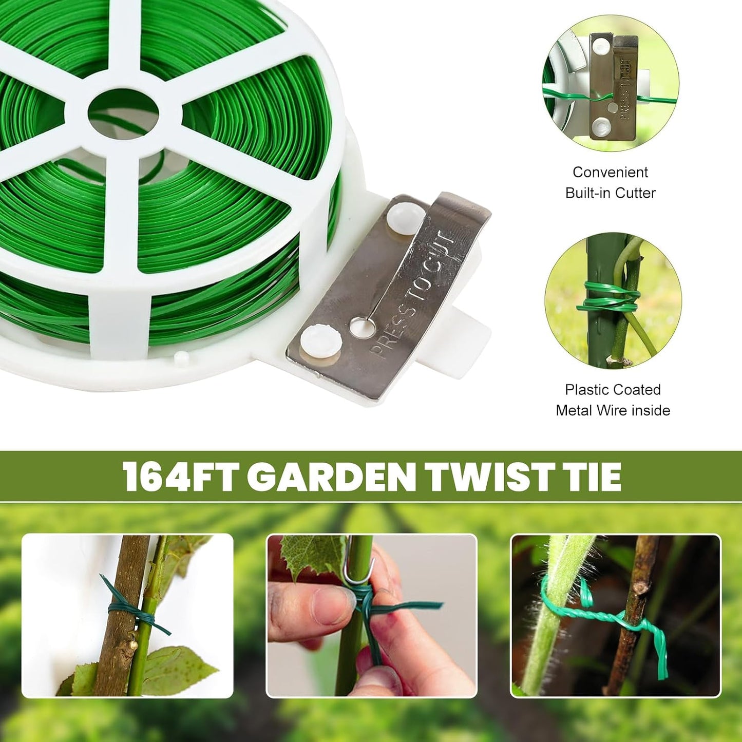 Cucumber Trellis 2 Pack, 59" H Foldable A-Frame Garden Trellis