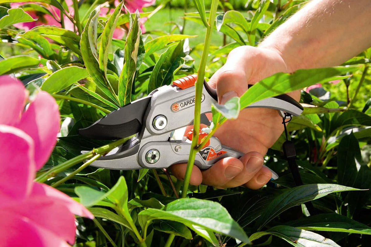 SmartCut Ratchet Pruners, Anvil Blade, 2 Handle Positions - 08798