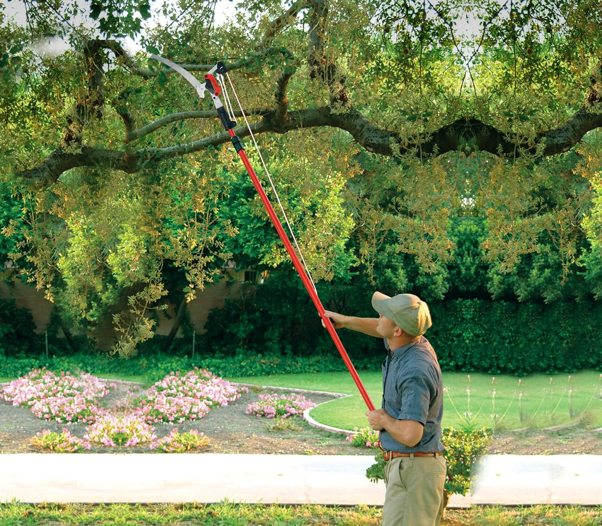TP 4210 DualLink Tree Saw and Pruner, 10 Feet,Red