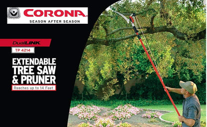TP 4210 DualLink Tree Saw and Pruner, 10 Feet,Red
