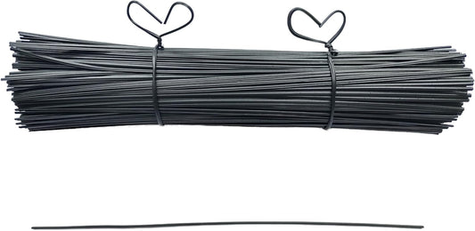 Twist Ties/Cable Ties for cable management/Crafts/Bread/Candy/Candles and Baked Goods (Black, 12 inch)