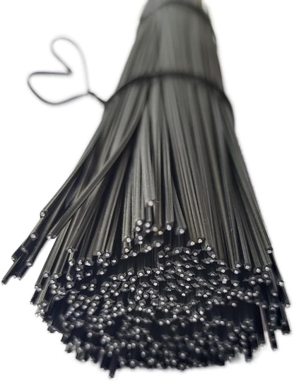 Twist Ties/Cable Ties for cable management/Crafts/Bread/Candy/Candles and Baked Goods (Black, 12 inch)