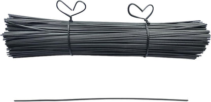 Twist Ties/Cable Ties for cable management/Crafts/Bread/Candy/Candles and Baked Goods (Black, 12 inch)