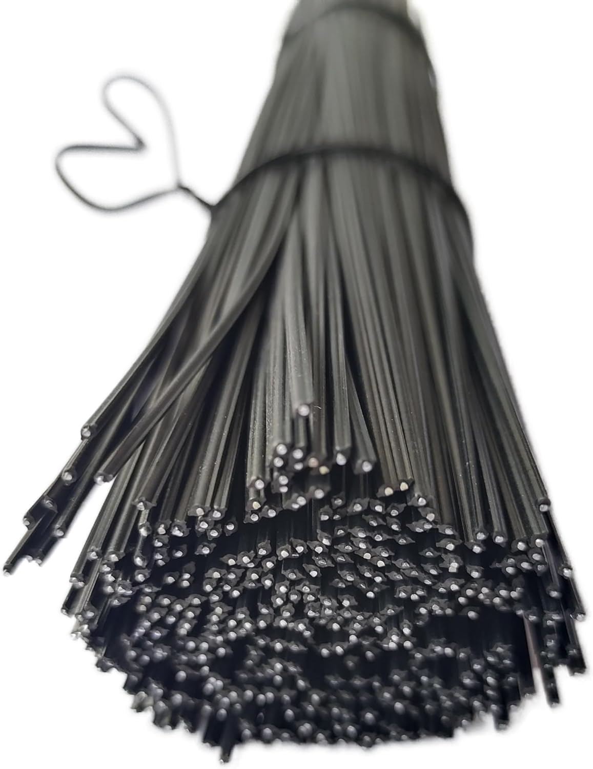 Twist Ties/Cable Ties for cable management/Crafts/Bread/Candy/Candles and Baked Goods (Black, 12 inch)