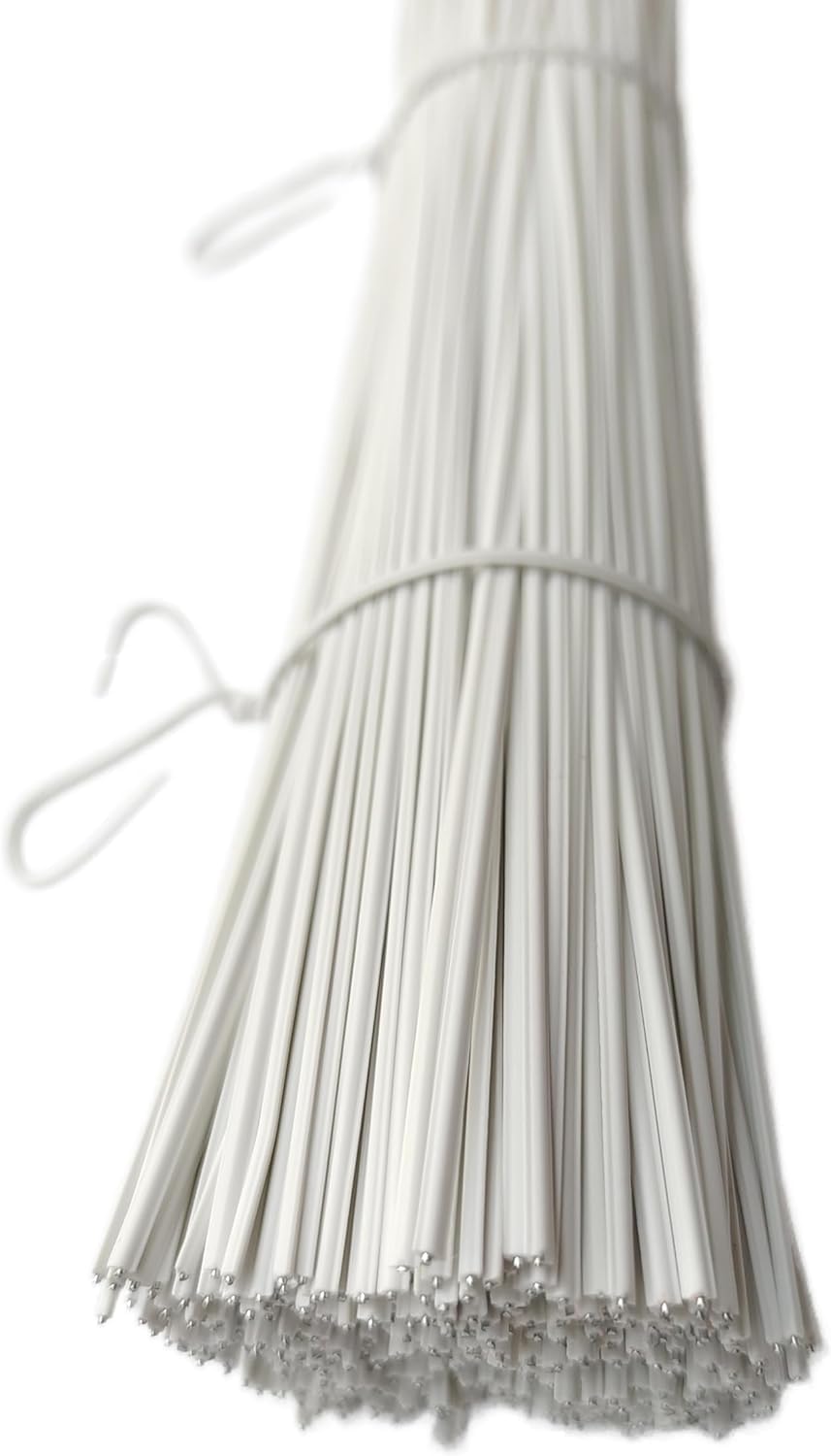 Twist Ties/Cable Ties for cable management/Crafts/Bread/Candy/Candles and Baked Goods (Black, 12 inch)