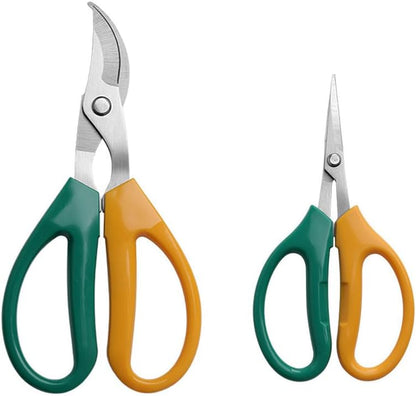 Garden Scissors Stainless Steel Garden Bonsai Pruning Shears (Classic)