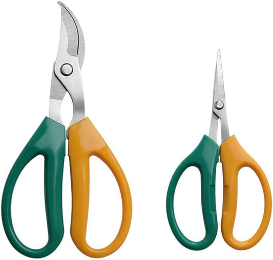 Garden Scissors Stainless Steel Garden Bonsai Pruning Shears (Classic)