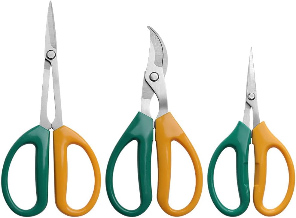 Garden Scissors Stainless Steel Garden Bonsai Pruning Shears (Classic)