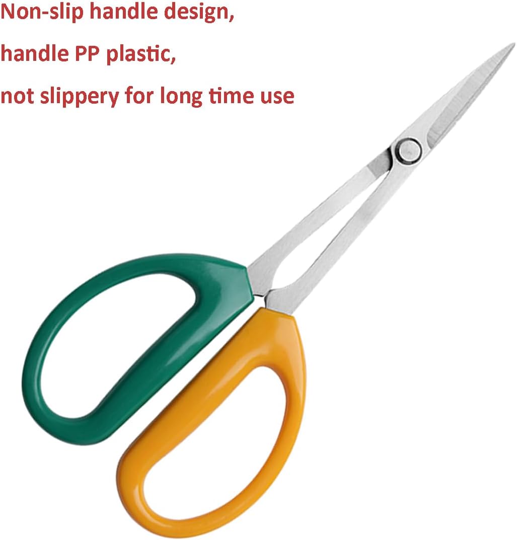 Garden Scissors Stainless Steel Garden Bonsai Pruning Shears (Classic)