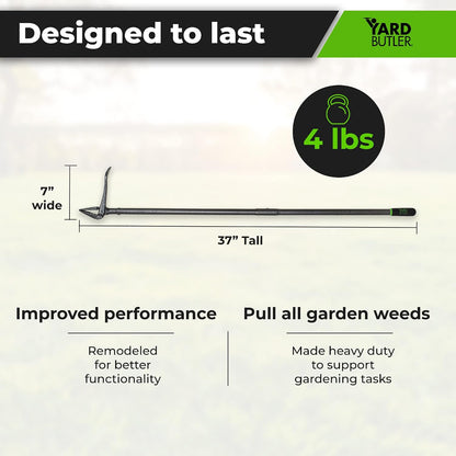 Rocket Weeder - Standing Weed Puller Tool, Solution to Weeding Woes, Stand Up Dandelion Puller & Weeder Tool for Garden - IRKT1000KDS