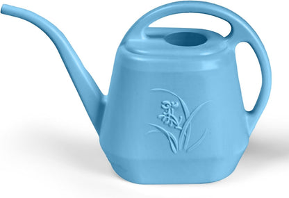 Plastic Watering Can - for Indoor and Outdoor Plant - 1/2 Gallon - Wine Red