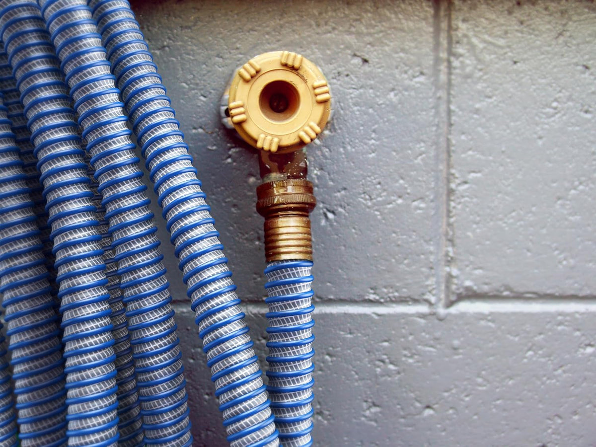Kinkguard Blue Garden Hose, 5/8in Inside Diameter x 50ft Length, Male x Female Garden Hose Thread