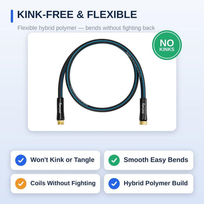 6 ft Lead-In Garden Hose, Hose Reel Leader Hose